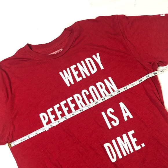 Routine Baseball Large Red Wendy Peffercorn Tee - Picture 3 of 4